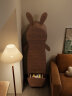 爱上黄昏五斗柜实木收纳柜客厅创意兔子储物柜卧室柜子 兔子斗柜-胡桃色 晒单实拍图