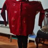 俞兆林中年女装春秋毛衣外套妈妈装红色过年针织开衫老人衣服 Y23KZ1486 实拍图