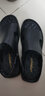 老人头（LAORENTOU）凉鞋男夏季头层牛皮透气沙滩百搭休闲鞋凉拖鞋男鞋子 10965 黑 43 实拍图