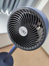 扬子（YANGZI）电风扇空气循环扇智能遥控风扇家用卧室客厅大风量落地扇台扇两用低音摇头净化循环扇 深海蓝遥控款【8字摇头+高度可调节】 空气循环扇 实拍图