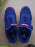 卡尔美（KELME）儿童足球鞋魔术贴免系带碎钉TF透气学生球鞋6873003 宝蓝 39 实拍图