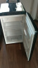 小吉(MINIJ)迷你复古小冰箱冷冻冷藏一体单门宿舍家用节能低噪 121L|高级雨果黑|抛光质感|BC 121CB 实拍图