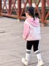巴拉巴拉童装男童女童年春秋装宝宝儿童抗静电摇粒绒外套 桃粉色00461 100 cm 实拍图