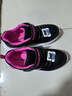 Skechers斯凯奇儿童运动鞋春秋女童魔术贴休闲鞋中大童轻质跑步鞋303601L 女款/黑色/桃红色/BKHP 35 实拍图