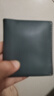 Bellroy澳洲 Note Sleeve 春季新款皮革短夹男士皮夹纤薄机能钱包名片夹 墨灰绿（防盗刷） 实拍图