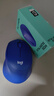 罗技（Logitech）M330无线鼠标 商务办公无线静音鼠标电池 右手人体工学鼠标Mac笔记本电脑家用鼠标中大手 舒适曲线 蓝色 实拍图