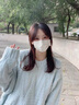 舒芳蝶（shufangdie）春装针织开衫两件套女高级感慵懒风盐系穿搭毛衣垂感阔腿裤套装潮 蓝色毛衣+杏色阔腿裤 M 实拍图