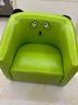 积木宝贝（JIMUBAOBEI）儿童沙发宝宝小沙发单人可爱卡通座椅公主男孩女孩婴儿阅读沙发椅 PU绿色小狗(1—6岁可用） 外观 实拍图