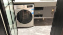 小天鹅(LittleSwan)纯净系列 京品家电 10KG洗烘一体滚筒洗衣机全自动 智能家电 除菌除螨蒸汽烘干TD100PURE 实拍图