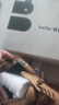 百丽童鞋冬保暖儿童靴子男童马丁靴女童加绒短靴皮靴 驼色36码 实拍图