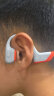 韶音（SHOKZ）OpenRun Pro骨传导蓝牙耳机开放式耳机运动无线耳骨传导耳机跑步骑行不入耳佩戴S810/S811 【基普乔格联名】EK橙 实拍图