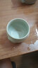 汝道（RUDAO）汝窑茶杯品茗杯功夫茶具单杯可养蝉翼开片汝瓷杯子个性茶杯主人杯 双耳杯80ml 实拍图