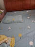 南极人（Nanjiren）床单纯棉单件ins风可水洗全棉床单双人夏季宿舍床单三件套被单 爱心熊【全棉可裸睡】 三件套 250cm*270cm 圆角床单+枕套*2 实拍图