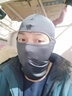 潮人心（CHAO REN XIN）头套夏季防晒面罩护全脸机车头盔内胆透气挡风冰丝摩托车骑行男女 深灰 实拍图