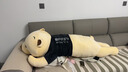 眼含泪光泰迪熊公仔毛绒玩具狗熊布娃娃玩偶睡觉抱枕520情人节送女友礼物 米色爱的就是你 1.5米（+小哈士奇） 实拍图