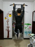 自游人室内引体向上器家用墙上单杠沙袋架子家用健身器材室内墙体单杠 升级版黑色 实拍图