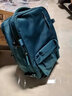 RosDial 电脑包双肩男士背包大容量笔记本书包学生行李商务出差旅行包女 孔雀蓝色+洗漱包 实拍图