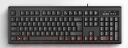 双飞燕（A4TECH) WK-100 有线键盘 办公打字用薄膜键盘笔记本外接台式电脑通用键盘104键 USB接口 黑色 实拍图
