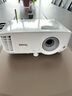 明基（BenQ）E565 高亮智能投影仪 投影仪办公 （4000流明 手机ipad投屏 U盘直读 支持侧投 16:10幕布） 实拍图