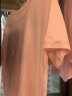 芬腾睡衣女士纯棉时尚夏季套头圆领运动风短袖家居服套装Q9984722327 实拍图