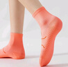 瑞尔士专业跑步袜运动袜户外徒步男女透气越野跑防滑篮球吸汗马拉松中筒 【中筒】橙色薄款 大码(39-44码) 实拍图