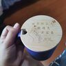 小艺星空变色杯子定制照片咖啡马克杯带盖骨陶瓷水杯年会礼品生日礼物 星空变色杯-蓝色（来图定制） 款式一 实拍图
