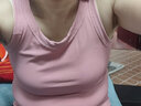 彼爱诗两件装:冰丝吊带背心女夏薄款修身百搭外穿内搭无袖打底衫 白色 皮粉色-924 (两件装) 2XL 115-125斤 实拍图