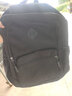 唐誉（Tangyu）双肩包男初中生高中生防盗背包休闲电脑大学生书包女小学生旅行包 黑色（USB充电） 实拍图