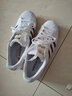 阿迪达斯（adidas）三叶草男鞋女鞋 25秋新款金标贝壳头情侣款运动时尚潮流休闲板鞋 黑/金标贝壳头/偏大 SUPERSTAR 41 内长255mm 实拍图