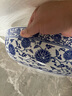 陶玲珑 青花瓷大碗水煮鱼盆酸菜鱼碗青花瓷餐具 大汤碗面碗冒菜碗超市酱菜展示盆 14英寸35cm 实拍图