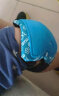 米高轮滑鞋儿童护具头盔全套装骑行溜冰鞋自行车平衡车护膝护肘护手 7件套 蓝色K7护具+K7头盔 M码适合35-55斤（头围54-58） 实拍图