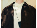 杰克·琼斯（JACK&JONES）男装衣服春秋直筒时尚出街短款毛呢外套男士100%绵羊毛休闲夹克男 E09巧克力棕色 XL 185 实拍图