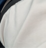 卡帝乐鳄鱼（CARTELO）卫衣男春秋季圆领长袖t恤男士外套男百搭宽松打底衫 白色 L  实拍图