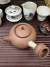 棉小城潮汕红泥小火炉炭炉碳电两用复古工夫老式户外茶炉宫灯砂铫壶煮茶 单壶【宫灯砂铫壶】600ml 晒单实拍图