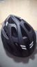 凤恩（fengen）自行车头盔男山地车公路车折叠车平衡车单车轮滑安全盔帽骑行装备 队长款透气头盔-哑光黑色+尾灯  成人L码可调52-62CM 实拍图