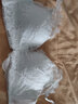 雅姿花性感蕾丝内衣女深V小胸罩聚拢调整型收副乳无钢圈上托防下垂文胸 白色(单件) L 36/80(AB通杯约2.2CM) 实拍图