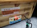湘威 X百顺实木取暖器烤火炉家用烤火箱长方形暖脚器怀化电火桶电烤火箱节能烤脚取暖器冬季烤火器脚踏 107*49*26CM【人离断电/铝板发热】 实拍图