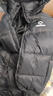 准者长款羽绒服男女情侣款春季新品鸭绒保暖防风加厚运动连帽外套 纯正黑 M (170) 实拍图