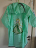 牧萌儿童雨衣男童女童全身防水中小学生学生上学雨披 绿公主 2XL 实拍图