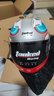 Tanked Racing坦克摩托车头盔3C四分之三盔T536四季防风B.Duck电动车安全帽男女 白色极光（原装透明送镀银镜片） L（建议头围56-58cm） 实拍图