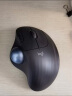 罗技（logitech） ERGO M575蓝牙无线鼠标舒适办公拇指控制轨迹球人体工程学设计苹果笔记本鼠标MAC人体工学 【M575】无线轨迹球鼠标 石墨黑 实拍图