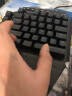 e元素 K700单手机械键盘 电竞游戏吃鸡外接小键盘 RGB全键可换轴 宏编程单手键盘 K700 白轴（静音） 实拍图