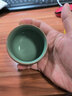 灵青坊 茶杯主人杯单杯大号精品青瓷手工品茗杯品茗杯单个哥窑冰裂纹开片可养主人杯家用喝茶个人杯功夫茶具 哥窑梅子青 实拍图