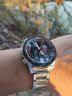 卡西欧（CASIO）手表男士EDIFICE商务休闲太阳能智能蓝牙日韩腕表送男友生日礼物 ECB-900YDB-1A太阳能动力 实拍图