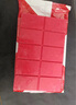 古缇思黑白巧克力烘焙大板砖大红色巧克力块原料1kg（代可可脂） （特红）蔓越莓圣诞红板袋装1kg 实拍图
