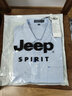 JEEP SPIRIT吉普短袖衬衫男夏季韩版休闲衬衣男士简约外套男装 浅蓝 2XL 实拍图