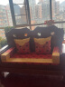 凯比特红木沙发坐垫中式中国风海绵餐椅子坐垫防滑客厅家具罗汉床五件套实木沙发垫套装支持定做 石榴花拼接沙发垫含芯 坐垫定制 实拍图