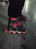 乐秀（ROADSHOW）轮滑鞋儿童专业全套装滑轮冰鞋直排轮滑旱冰鞋男女童RX1GT溜冰鞋 【锁轮款】黑红单鞋+轮滑包 L (36-39适合8岁+) 实拍图