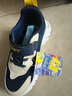 史努比（SNOOPY）童鞋儿童运动鞋秋冬款男童减震女童宝宝休闲透气耐磨跑步鞋 069网布深蓝米（春秋款） 34 码适合脚长20.3-20.8cm 实拍图