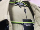 花花公子（PLAYBOY）长袖衬衫男士外套男装春秋季休闲衬衣男绅士上衣服 豆绿 XL 实拍图